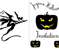 Carte Halloween imprimer